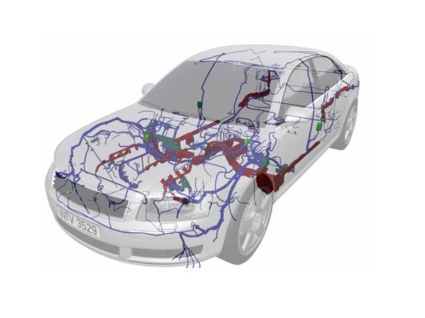 Autocar wire harness